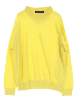 Louis Vuitton Pre-Owned: Жёлтый свитер 