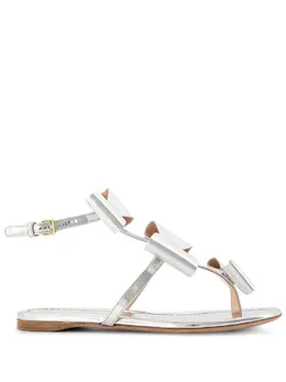 Giambattista Valli: Серебристые сандалии 