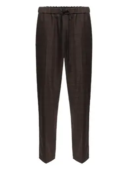 MM6 Maison Margiela: Коричневые брюки 