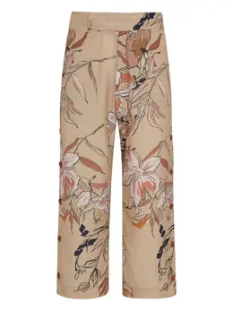 Amir Slama: Брюки с растительным принтом 