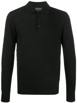 Emporio Armani: Поло с длинным рукавом 
