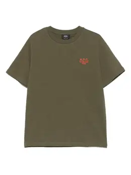 A.P.C.: Футболка с принтом 