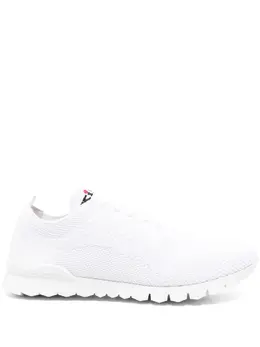 Kiton: Белые кроссовки 