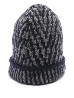 CHANEL Pre-Owned: Синяя шапка 