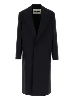 Jil Sander: Однобортное пальто 