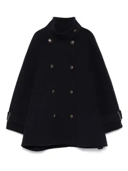 Brunello Cucinelli: Двубортное пальто 