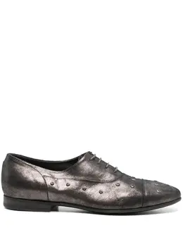 Pantanetti: Серебристые лоферы 