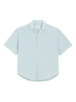 AMI Paris: Рубашка с коротким рукавом 