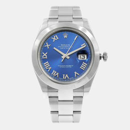 Rolex Datejust 116300 Automatic Blue Dial Stainless Steel Men's Wristwatch 41 mm 1246376