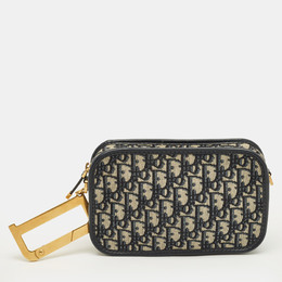 Dior: Синий клатч 