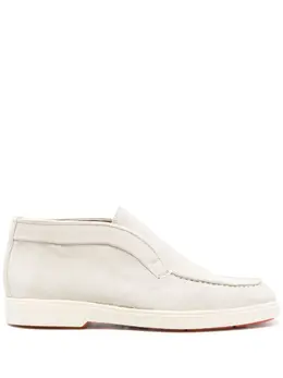 Santoni: Светлые мокасины 