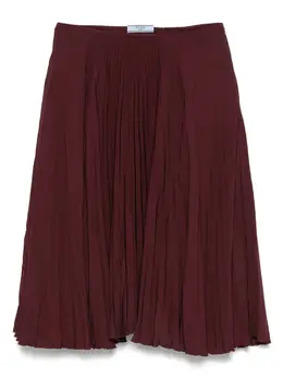 Prada Pre-Owned: Плиссированная юбка 