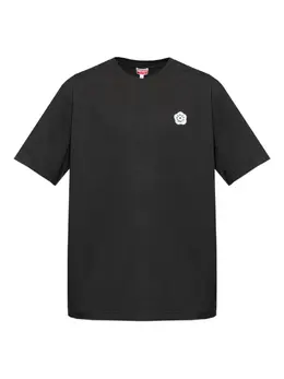 Kenzo: Футболка с цветочным принтом 