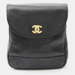 Chanel: Чёрный рюкзак 