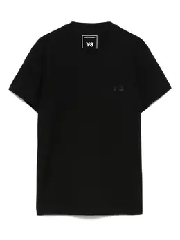 Y-3: Футболка с коротким рукавом 