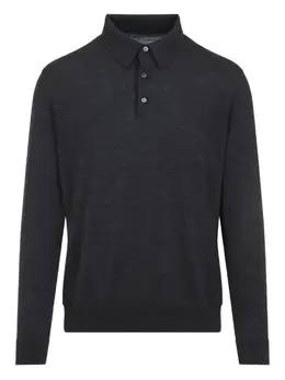 Kiton: Поло с длинным рукавом 