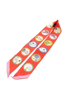 Hermès Pre-Owned: Красный шарф 