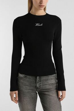 Karl Lagerfeld: Чёрный свитер 