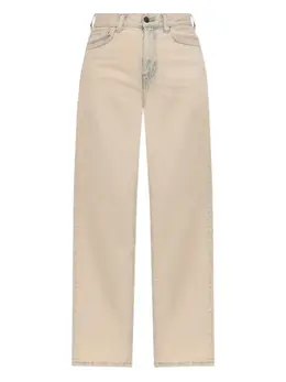 Carhartt WIP: Бежевые джинсы 