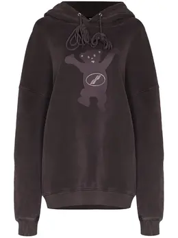 We11done: Толстовка  Teddy с принтом