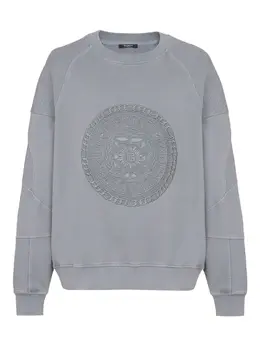 Balmain: Свитшот с длинным рукавом 