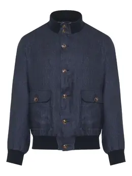 Barba: Куртка на пуговицах 