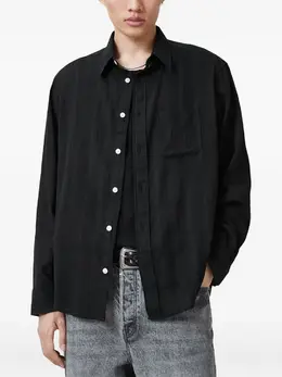 AllSaints: Чёрная рубашка 
