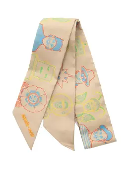 Hermès Pre-Owned: Бежевый шарф 