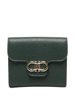 Ferragamo: Тёмный кошелёк  Gancini