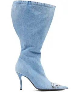 Diesel: Голубые ботинки 