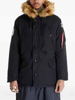 Alpha Industries: Куртка из искусственного меха 