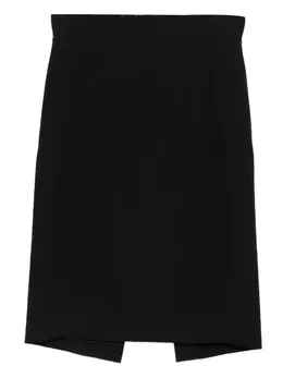 Mugler: Юбка миди 