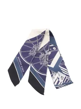 Hermès Pre-Owned: Синий шарф 