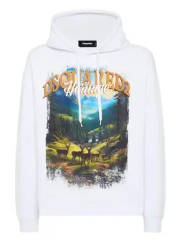 DSQUARED2: Толстовка с принтом 