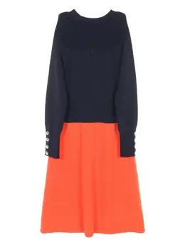 CHANEL Pre-Owned: Двухцветное платье 