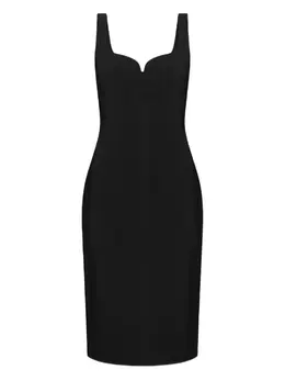 Versace: Платье миди 