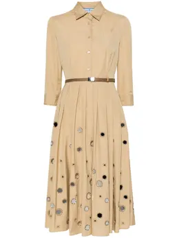 Prada: Платье миди 