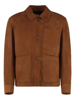 BOSS: Замшевая куртка 