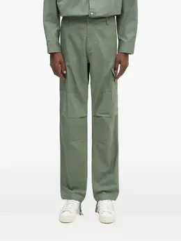 Carhartt WIP: Зелёные брюки 