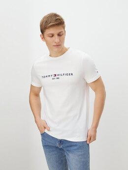 Tommy Hilfiger: Белая футболка 