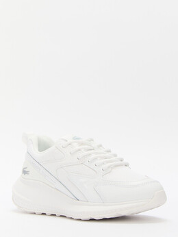 Lacoste: Белые кроссовки 