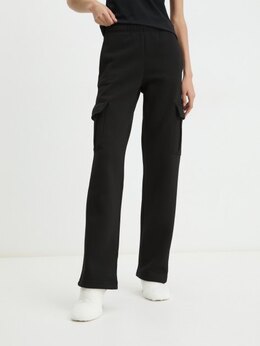 Guess: Чёрные брюки 