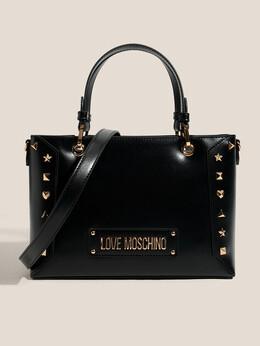 Love Moschino: Чёрная спортивная сумка 