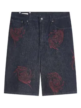 DRIES VAN NOTEN: Джинсовые шорты 