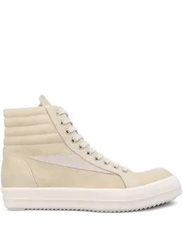 Rick Owens DRKSHDW: Бежевые кроссовки 