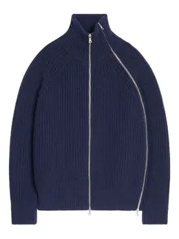 DRIES VAN NOTEN: Синий свитер 