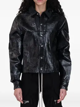 Rick Owens DRKSHDW: Чёрная рубашка 