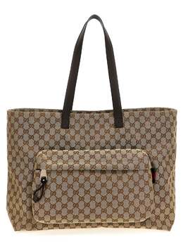 Gucci-Gg Tote Beige-Uomo 52768152781140