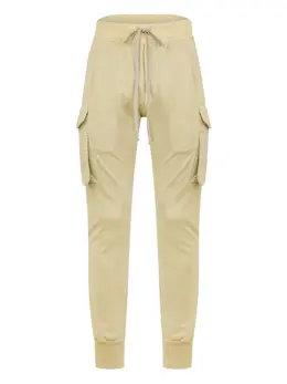 Rick Owens DRKSHDW: Бежевые брюки  Cargo