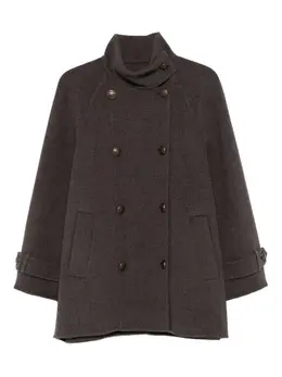 Brunello Cucinelli: Двубортное пальто 